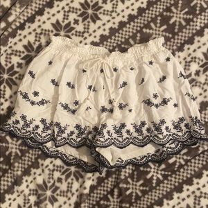Rue21 Embroidered Shorts